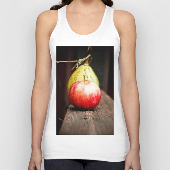 Autum Apple Unisex Tank Top