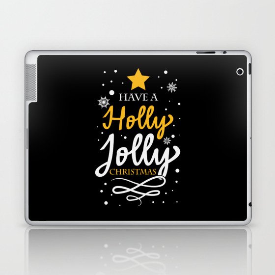 Have A Holly Jolly Christmas Laptop & iPad Skin