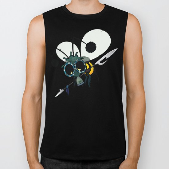The last honey bee Biker Tank