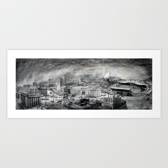 Skyline Art Print