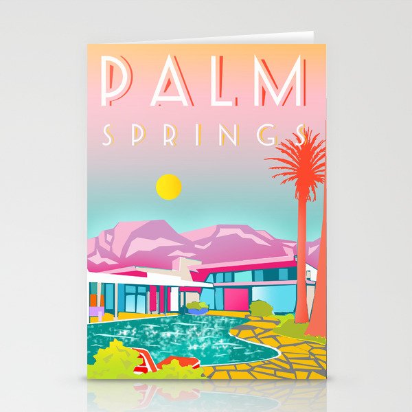 PALM SPRINGS Stationery Cards