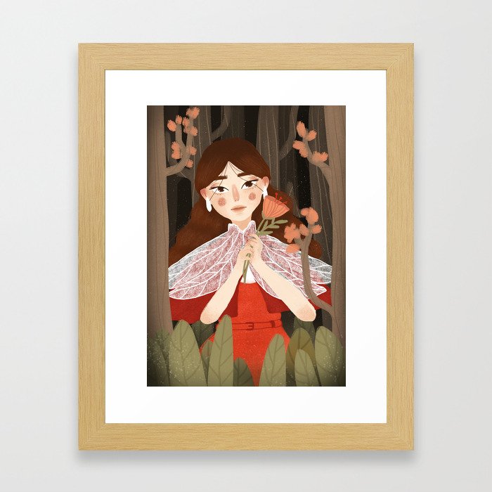 woodland  Framed Art Print