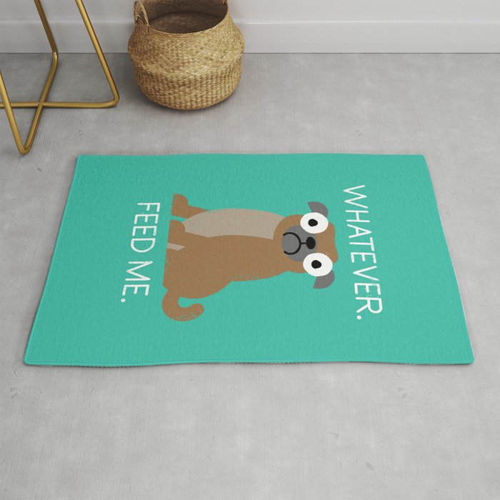 The Pugly Truth Rug