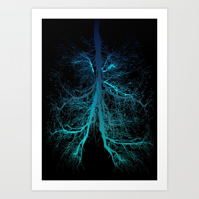 Aqua Lungs Art Print
