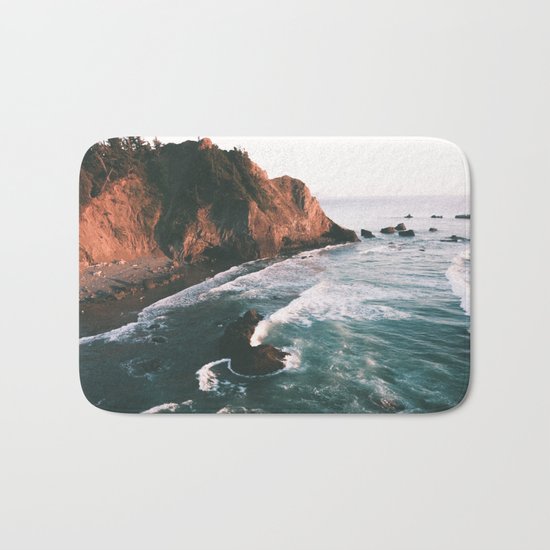 Oregon Coast V Bath Mat