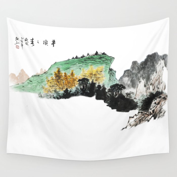 Spring of Pin-Din Wall Tapestry