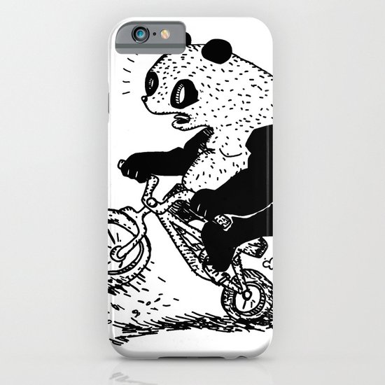 Dirt Jump Panda iPhone & iPod Case