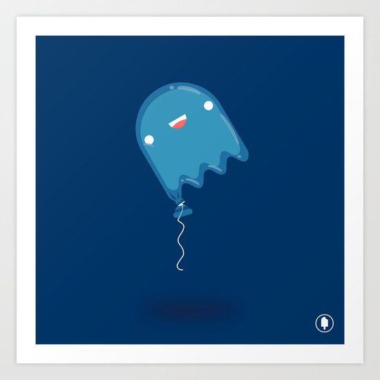 Boo-lloon Art Print
