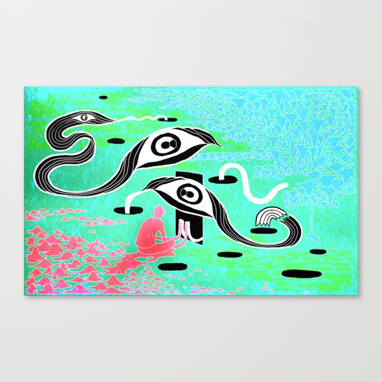 "The Terror" by Steven Fiche Canvas Print