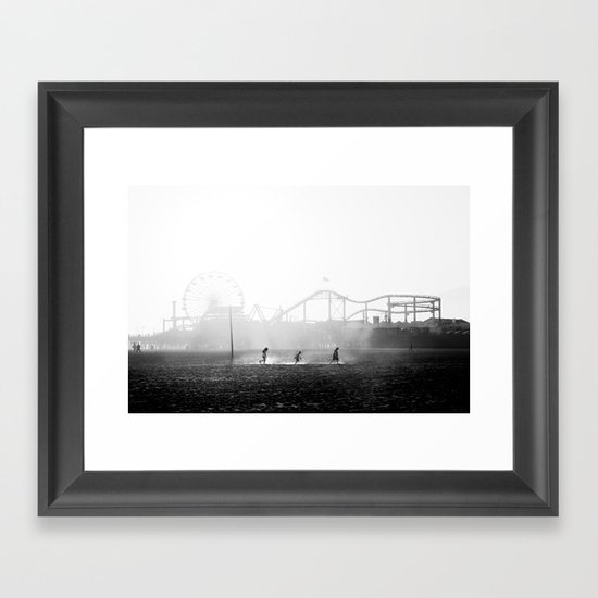 Column Framed Art Print