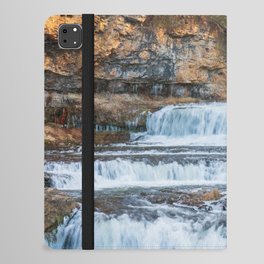Cascading Waterfall | Long Exposure Photography iPad Folio Case