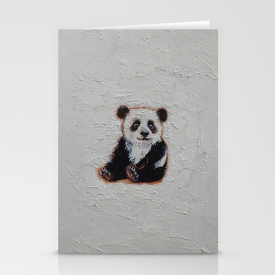 Tiny Panda Stationery Cards