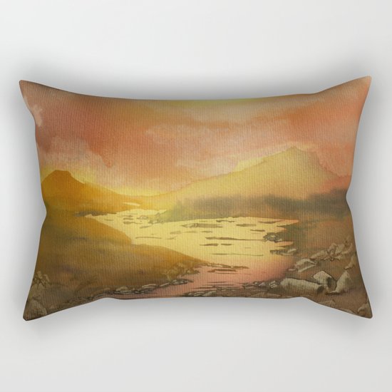 Calling The Sun XIX Rectangular Pillow