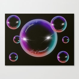 Bubbles Canvas Print