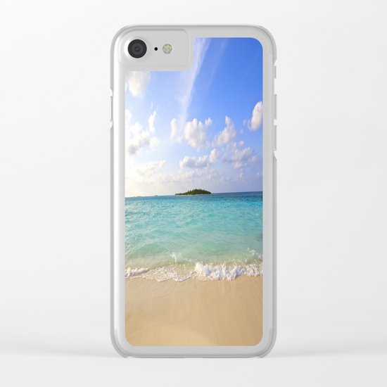 Beach Clear iPhone Case
