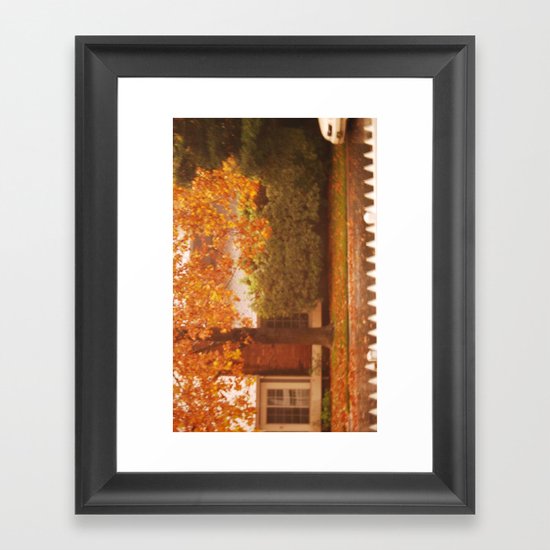 fall Framed Art Print