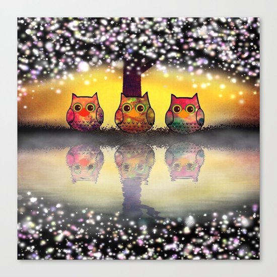 owl-262 Canvas Print