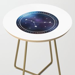 Cancer Zodiac | Nebula Circles Side Table