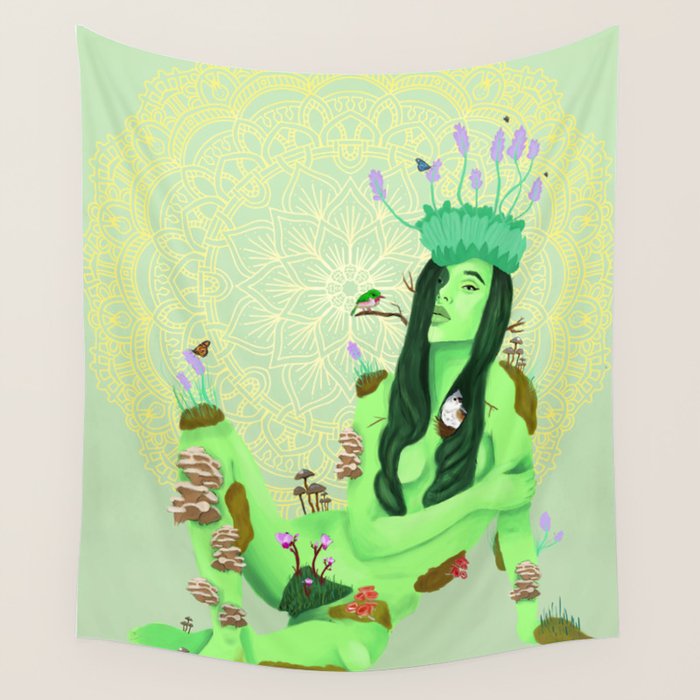 Mother online nature tapestry