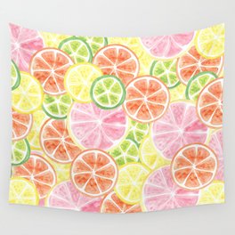 Citrus Time Wall Tapestry