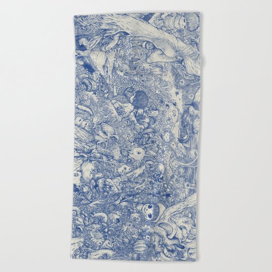 Mind Dream is to Have Her Always Beach Towel