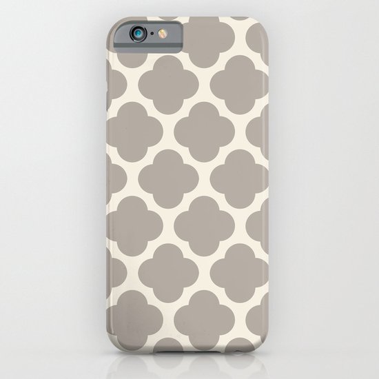 gray clover iPhone & iPod Case