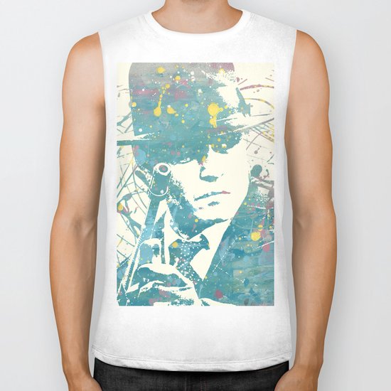 johnny deep public enemies Biker Tank