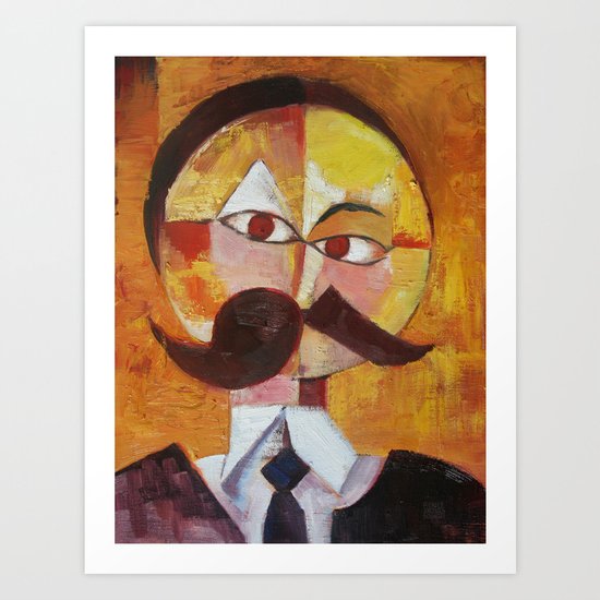 Friedrich Nietzsche Art Print