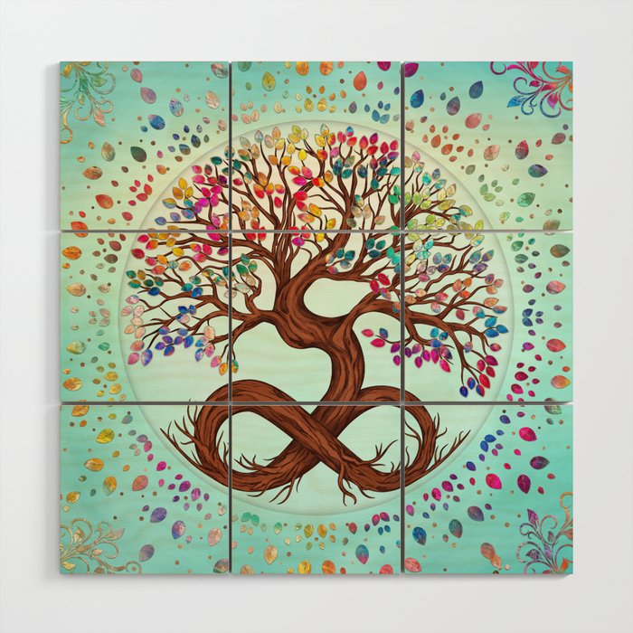 Tree of Life - Infinity Wood Wall Art