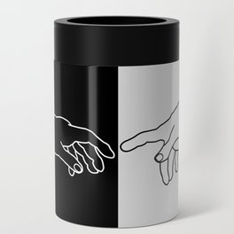 Hands of God and Adam- The creation of Adam Can Cooler