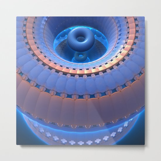 Dilithium Engine, Online Metal Print