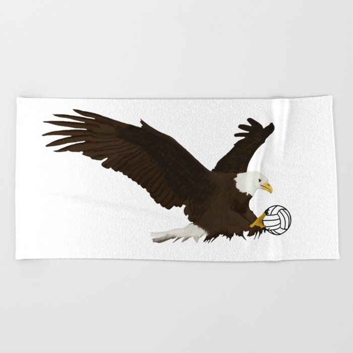 Volleyball Eagle Beach Towel