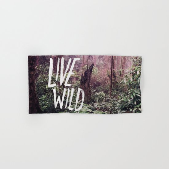 Live Wild: Oregon Hand & Bath Towel