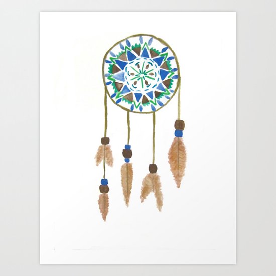 Dream Catcher Art Print