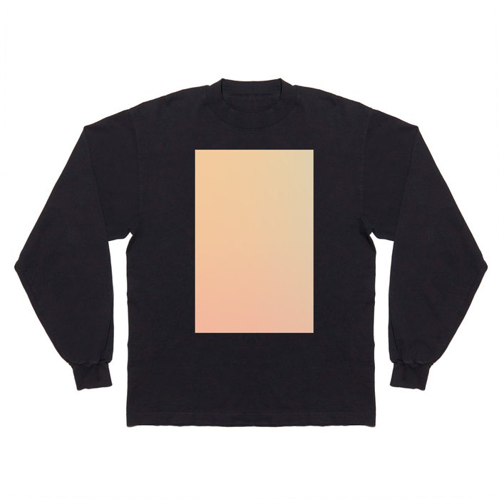 53 Gradient Aura Ombre 220426 Valourine Digital Minimalist Art Long Sleeve T Shirt