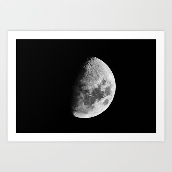 Moon Art Print