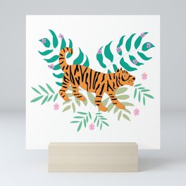 Hello Tiger ! Mini Art Print