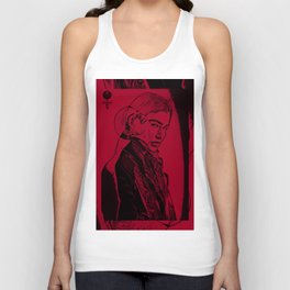 two face  Unisex Tank Top