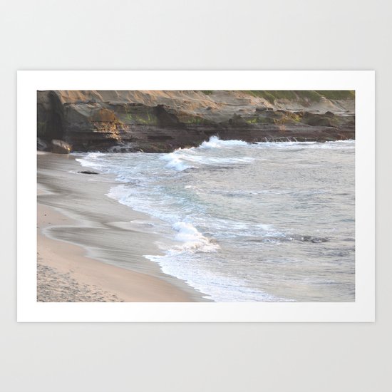 LOW TIDE Art Print
