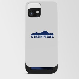 A-Basin Please iPhone Card Case