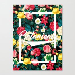 Botanical Floral 2016 Canvas Print