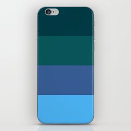 Blue Tones iPhone Skin