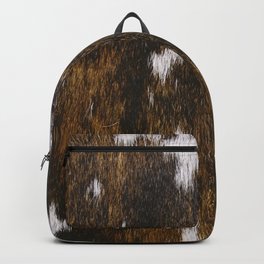 Rustic Cowhide Spots Backpack