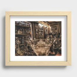 Ernest and Gin Recessed Framed Print