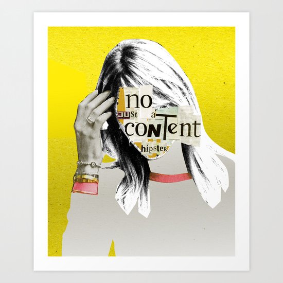 Content V3 Art Print