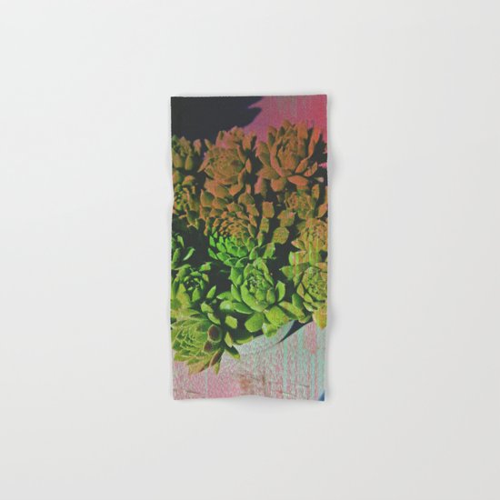 SuccuGlitch Hand & Bath Towel