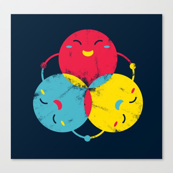 happy together Canvas Print