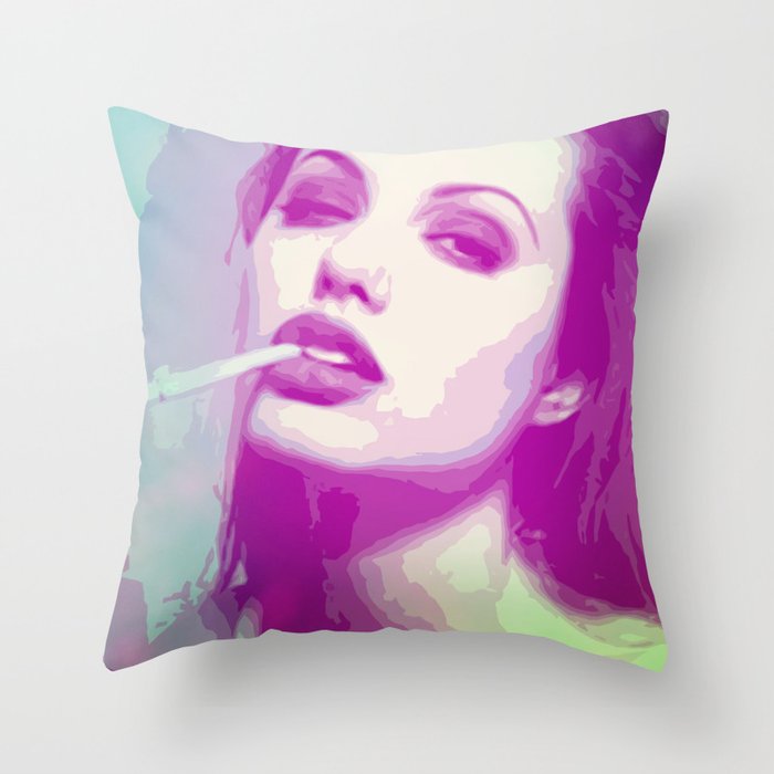 Some kind of Jolie Throw Pillow