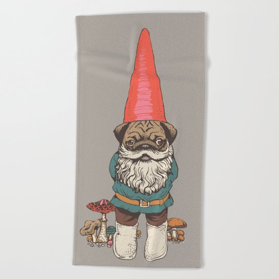 Pugnomie Beach Towel