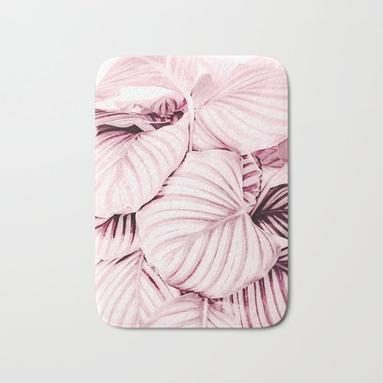 Long embrace - pink Bath Mat